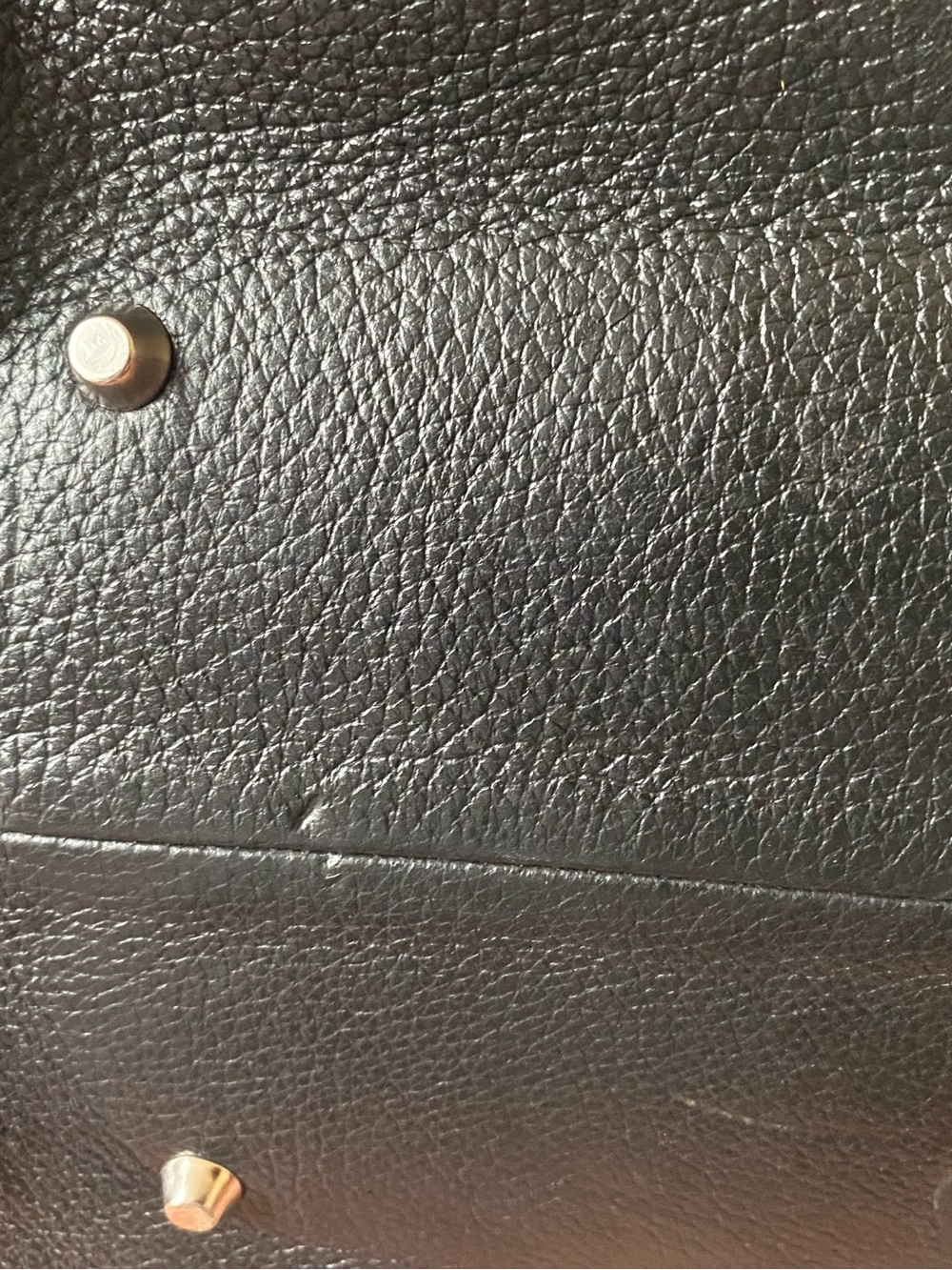Roots vintage Black Leather Weekend Duffel Bag pebble leather - Picture 7 of 16